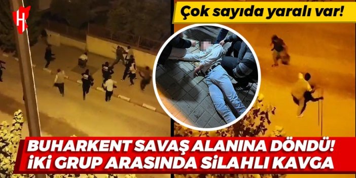 Son Dakika Buharkent savaş alanına döndü İki grup arasında silahlı