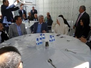 AK Parti Heyeti, Aşağı Örüşkü’de Mevlit Programına Katıldı
