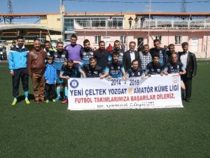 Yeni Çeltek Kömür İşletmeleri Genel Müdürü Coşkun’dan Spora Destek