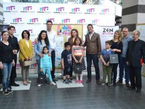 Forum Kayseri’de Çocuklar Resim Yaptı Anneler Sevindi