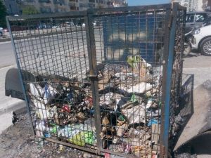 Geri Dönüşüm Kutusunda Yangın Paniğine Neden Oldu