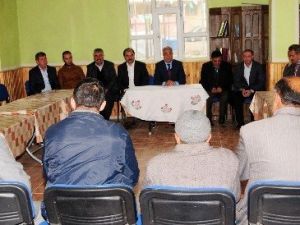 Prof. Dr. Çaha Mahalle Ziyaretlerine Start Verdi