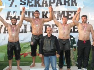Büyükşehirli Pehlivanlar, Sekapark’ta Zirvedeydi