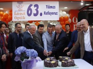 Lünet Optik 63. Yılını Kutladı