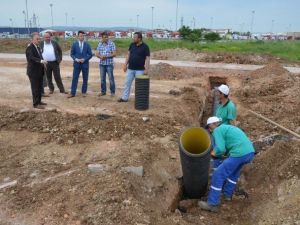 Kartepe’de Yağmursuyu Izgara Çalışmaları Sürüyor
