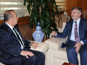 KONESOB’tan Başkan Akyürek’e Ziyaret