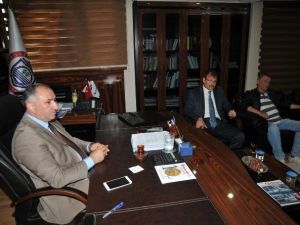 Çavuşoğlu’ndan Çağlayan’a Ziyaret