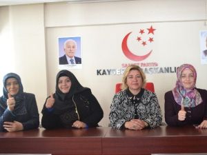 SP Kayseri Kadın Gençlik Kolları Başkanı Sümeyye Olgun: