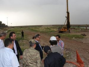 Vali Su, 3’üncü Köprü Çalışmalarını İnceledi