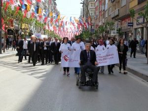 Elazığ’da Engelliler Haftası Etkinlikleri Yürüyüşle Başladı