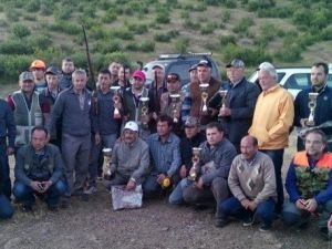 Çan’da Avcılar Yarıştı