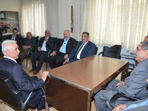 Başkan Gürkan’dan Muhtarlar Derneği’ne Ziyaret