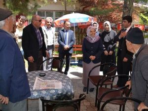 Hüsniye Erdoğan Baba Ocağında Seçim Çalışması Yaptı
