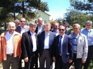 Başkan Bakıcı Ahmetler Köyü’ndeki Yağmur Ve Şükür Duası’na Katıldı