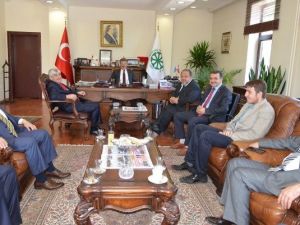 SP-bbp Milli İttifak Adaylarından Pancar Ekicileri Kooperatifi Başkanı Akay’a Ziyaret