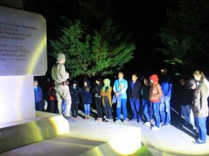 Çsatt’tan Şehitliklere Gece Ziyareti