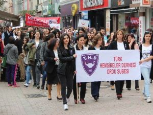 Ordu’da Hemşireler Yürüdü