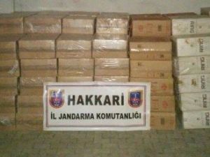 Hakkari’de Kaçakçılık Operasyonu