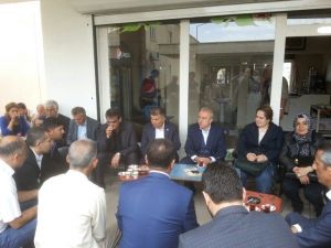 Miroğlu Kızıltepe Hububat Merkezi’nde Esnafla Buluştu