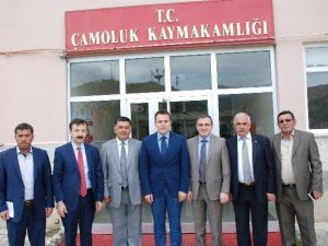 Çakırmelikoğlu’ndan Çamoluk’a ’Bal Markası Oluşturun’ Çağrısı