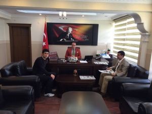 Yönetmen Bilişik’ten Kaymakam Ali Arıkan’a Ziyaret