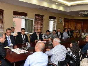 Engellilerden Vali Büyük’e Ziyaret