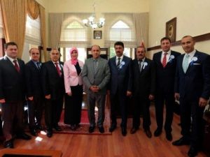 SGK Yöneticilerinden Vali Çomaktekin’e Ziyaret