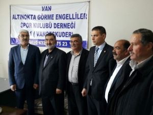 Saadet Partisi’nden Altınokta Körler Derneği’ne Ziyaret