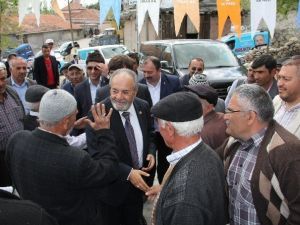 AK Parti’li Uslu’dan Köy Ziyaretleri