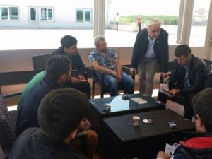 CHP Adayı Teber İşçiler İle Bir Araya Geldi