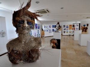 Bodrum’da Üniversite Öğrencileri Sergi Açtı