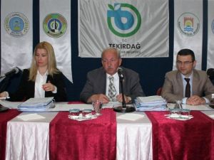 Tekirdağ Büyükşehir Belediye Meclisi Toplandı