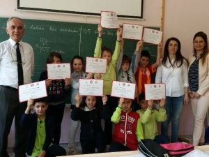 Gıda Dedektifleri Minikler Sertifikalarını Aldı