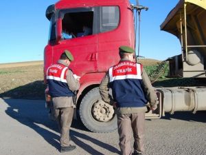 Jandarma’dan 8 Bin 784 TL Tonaj Cezası