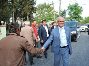 Başkan Yılmaz, Bafra’daki Alt Yapı Çalışmalarını İnceledi