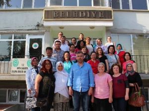 Mudanyalı Kadın Çiftçilerin Sarıcakaya Ziyareti
