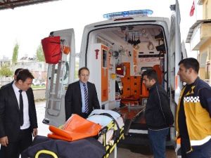 Göksun’a Tam Donanımlı Ambulans