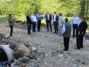 Tekkeköy’de Yollar Ve Mahalleler İncelendi