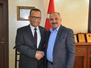 Mersin SGK Müdürü Gülpak’tan Başkan Dinçer’e Ziyaret