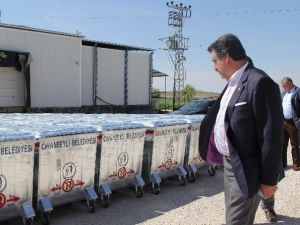Cihanbeyli’ye 600 Yeni Çöp Konteyneri