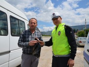 Çorum Polisinden ‘Leblebili’ Trafik Denetimi