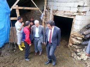 Ahırda Çıkan Yangında 100 Küçükbaş Hayvan Telef Oldu