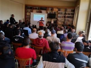 Bolvadin Ceza İnfaz Kurumunda “Doğal Afetler Ve Yangınlar” Konulu Bilinçlendirme Semineri