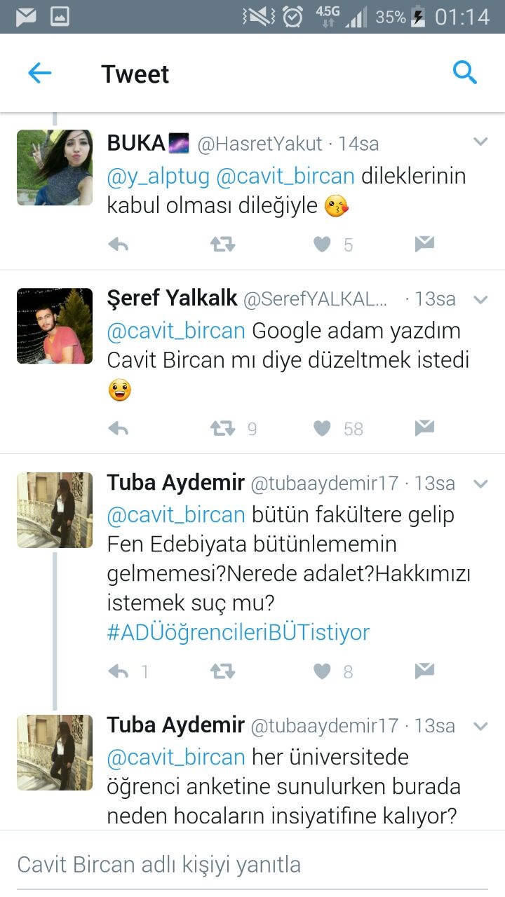 Rektör Prof. Dr. Cavit Bircan Twitter'ı Salladı. 7