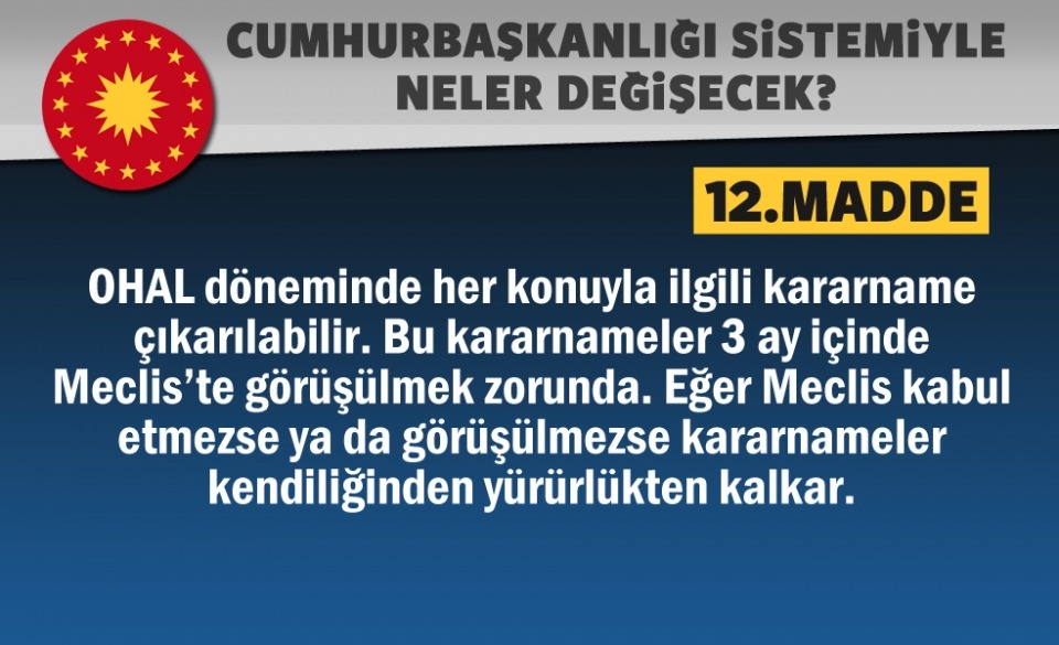 Sandıktan evet çıkarsa hayatımızda neler değişecek? 34