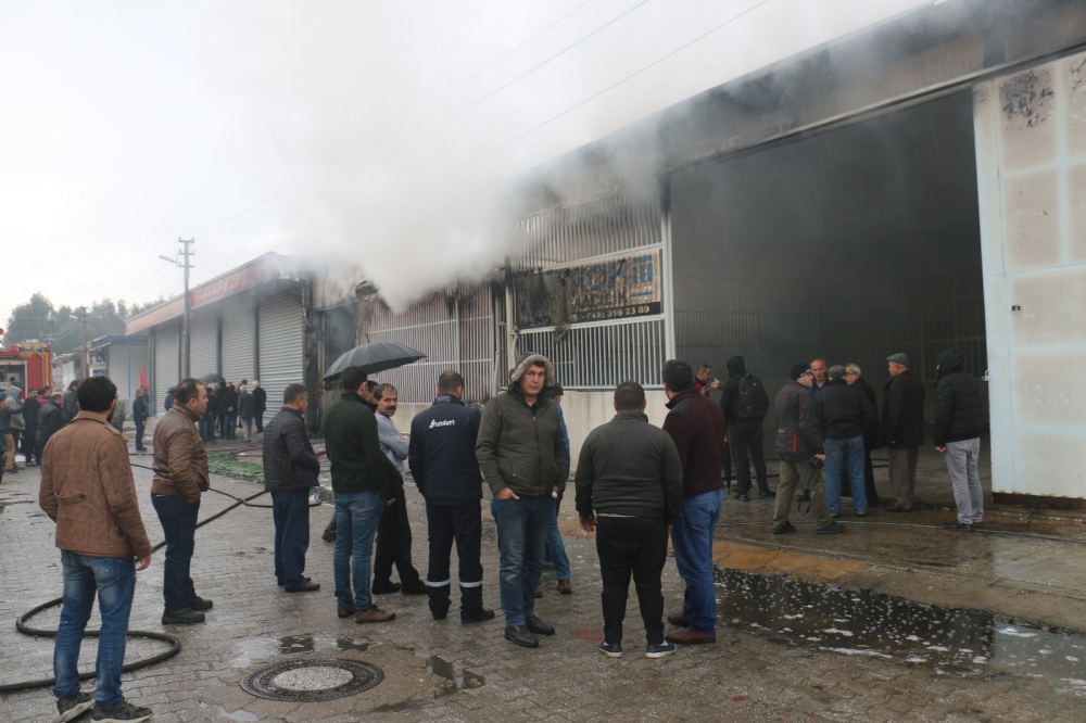 Nazilli'de alevler yükseldi 12