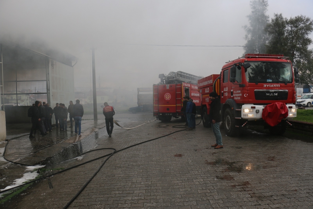 Nazilli'de alevler yükseldi 13