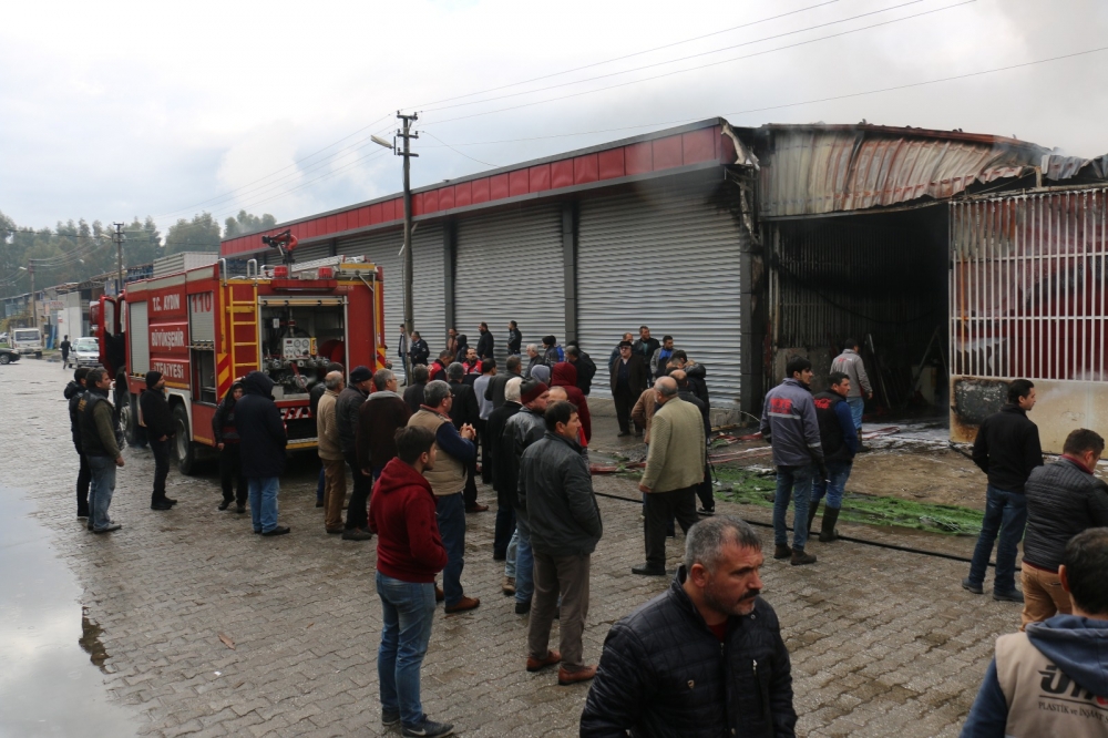 Nazilli'de alevler yükseldi 4