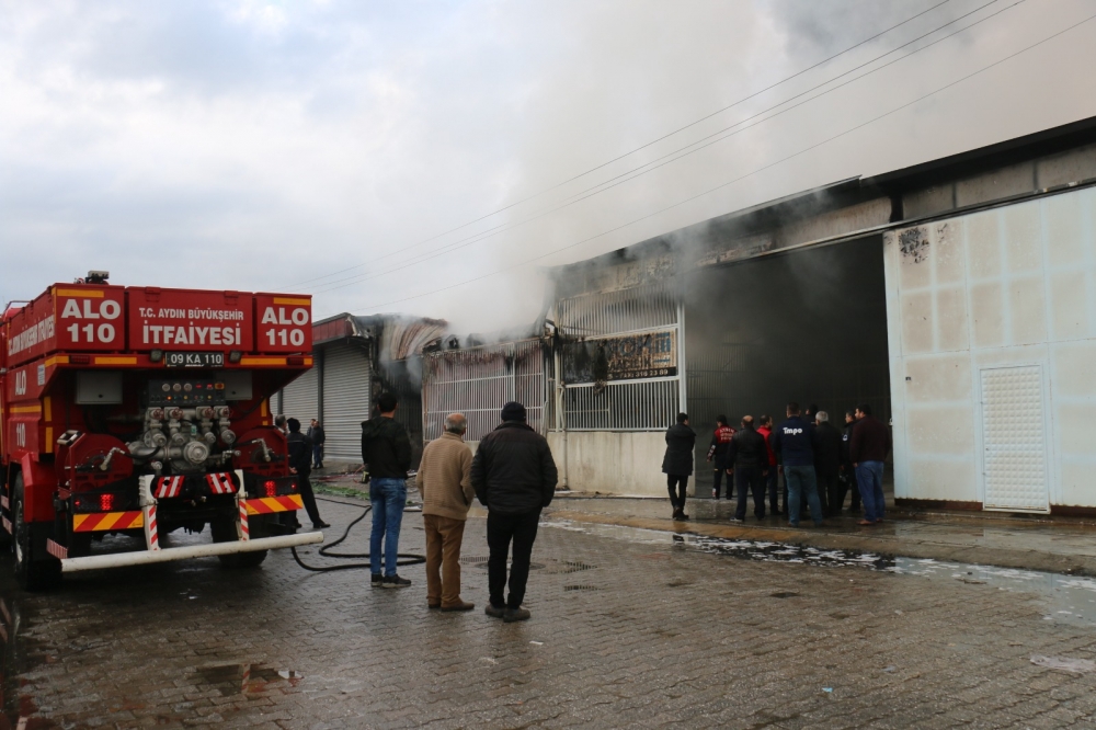 Nazilli'de alevler yükseldi 7