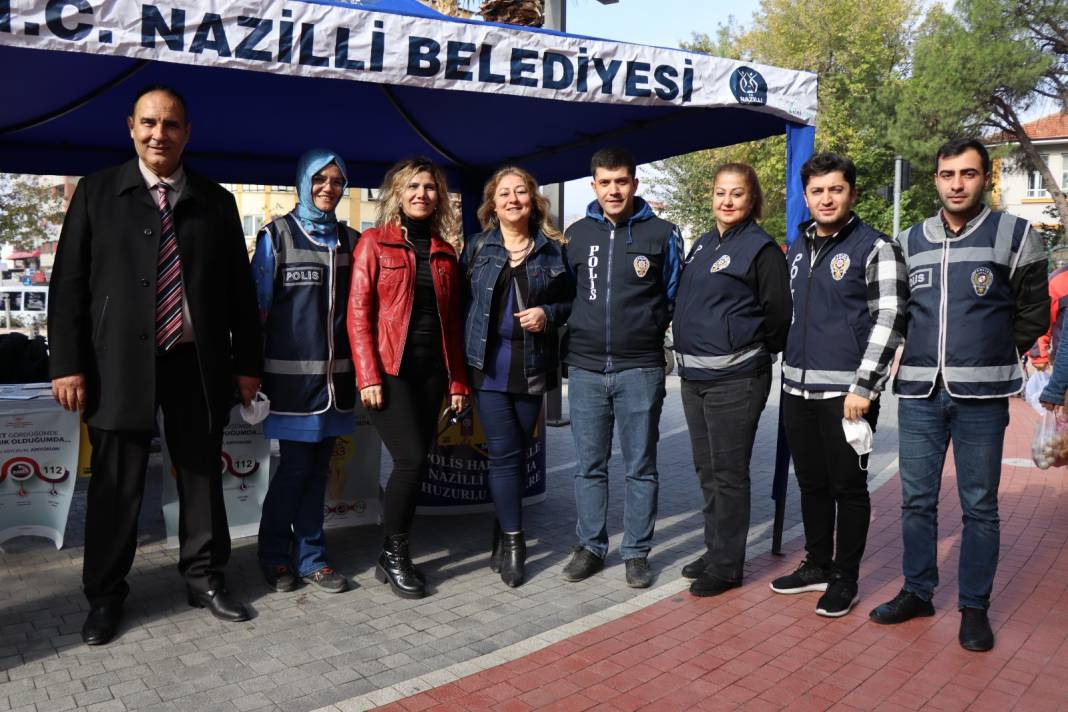 Nazilli “ Kadına şiddete hayır ” dedi 10